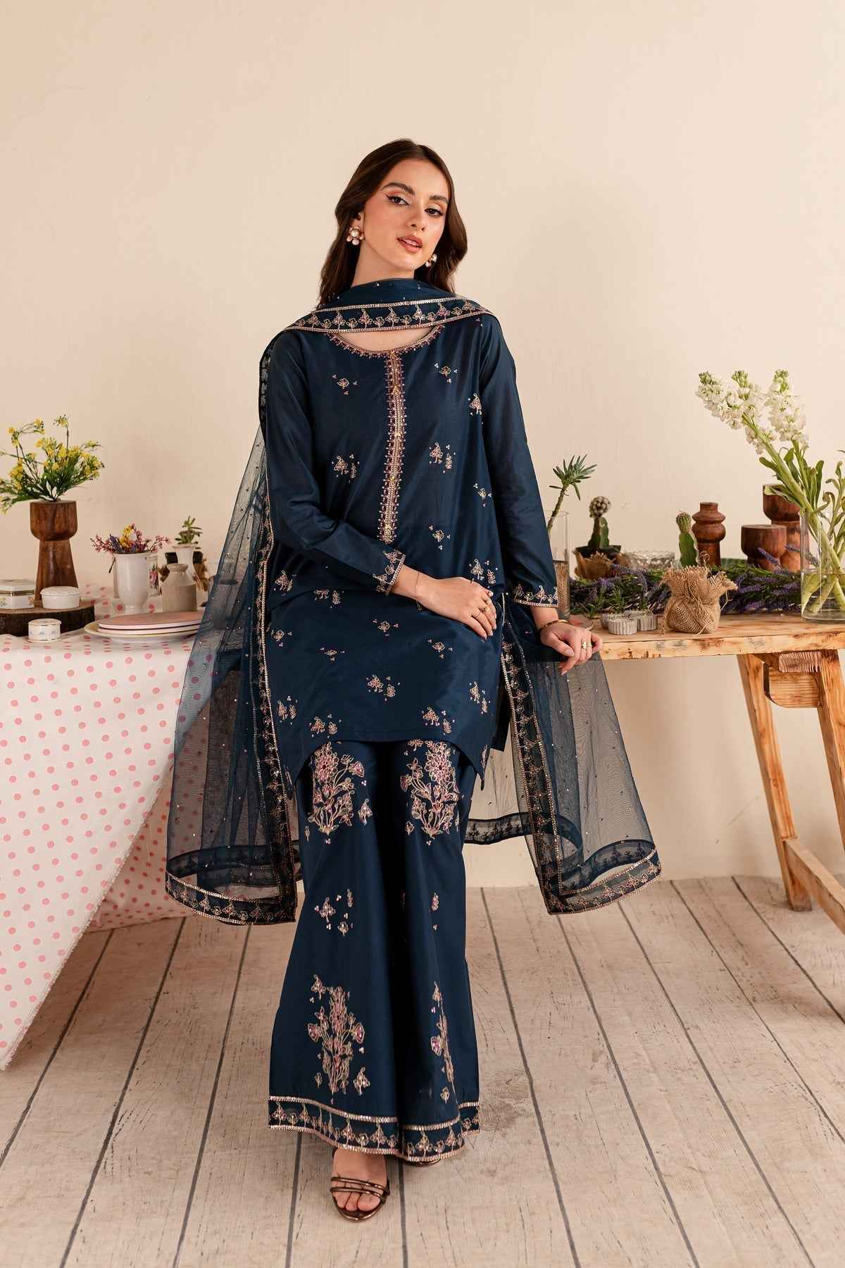 ALBUS PERCIVAL(3Pc Ready to Wear) - Mehrposh