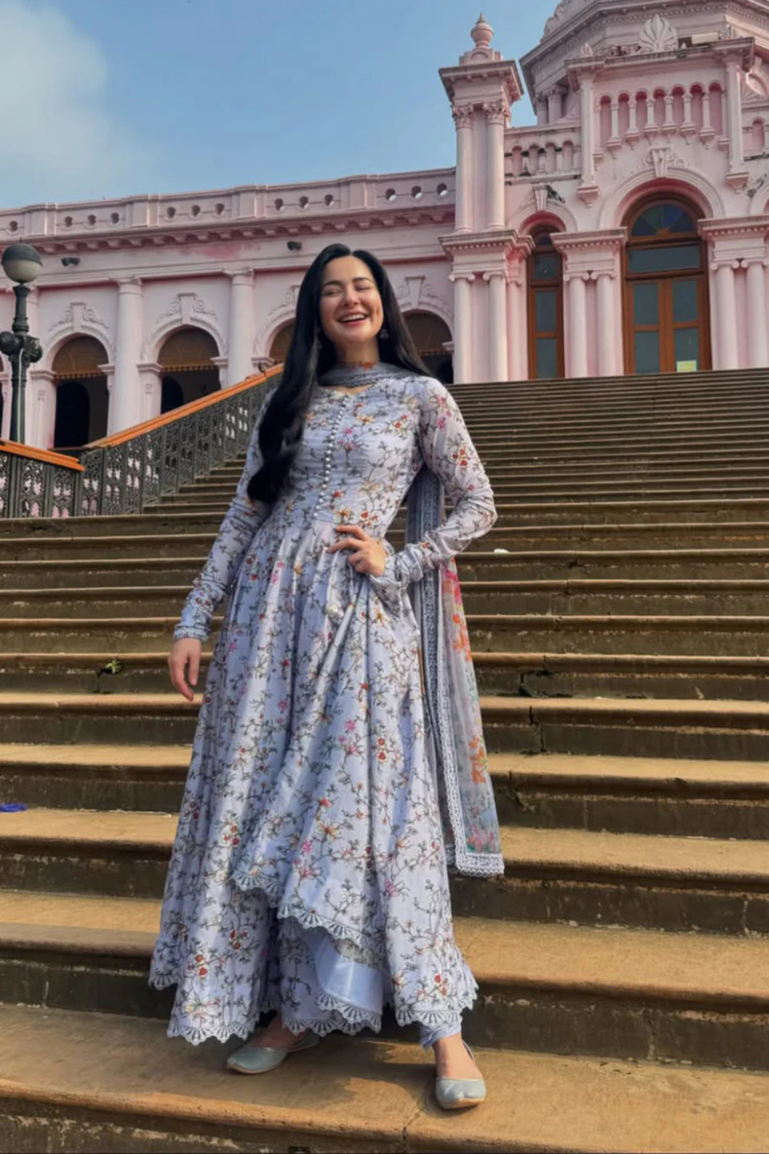 Ataliah 3 Pc Embroidered Dress - Mehrposh