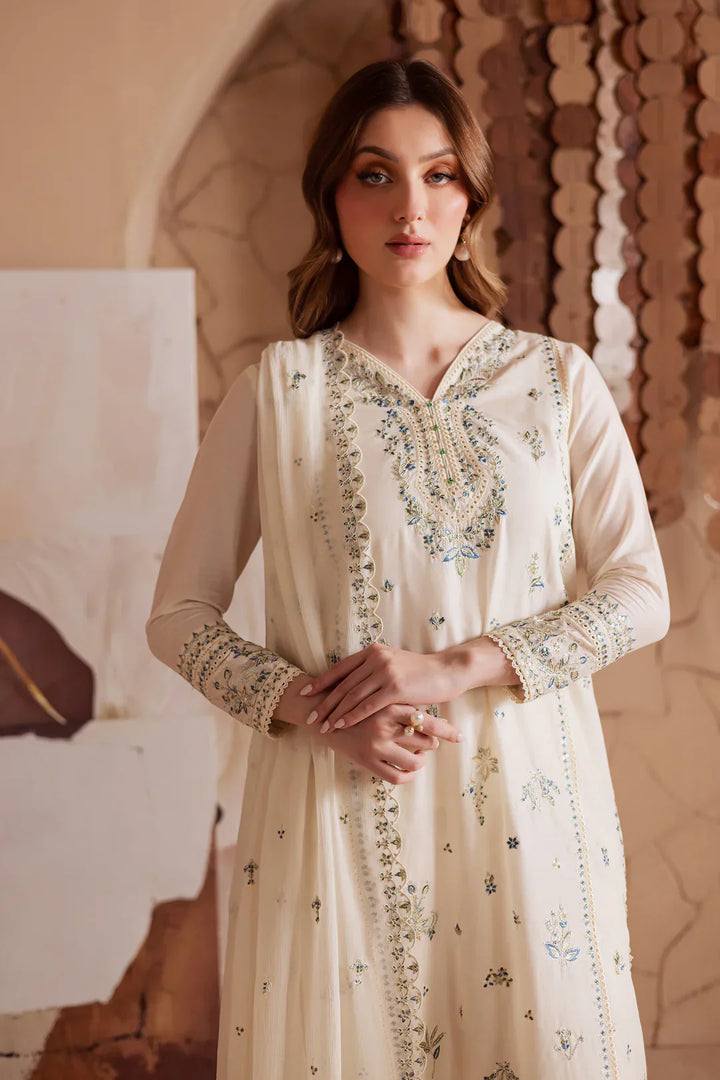 Jasmine 3Pc - Embroidered Dress